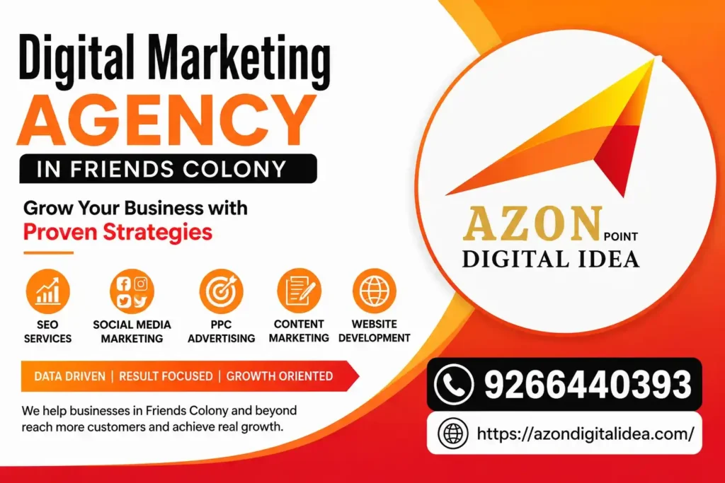 Digital Marketing Agency In Friends Colony
