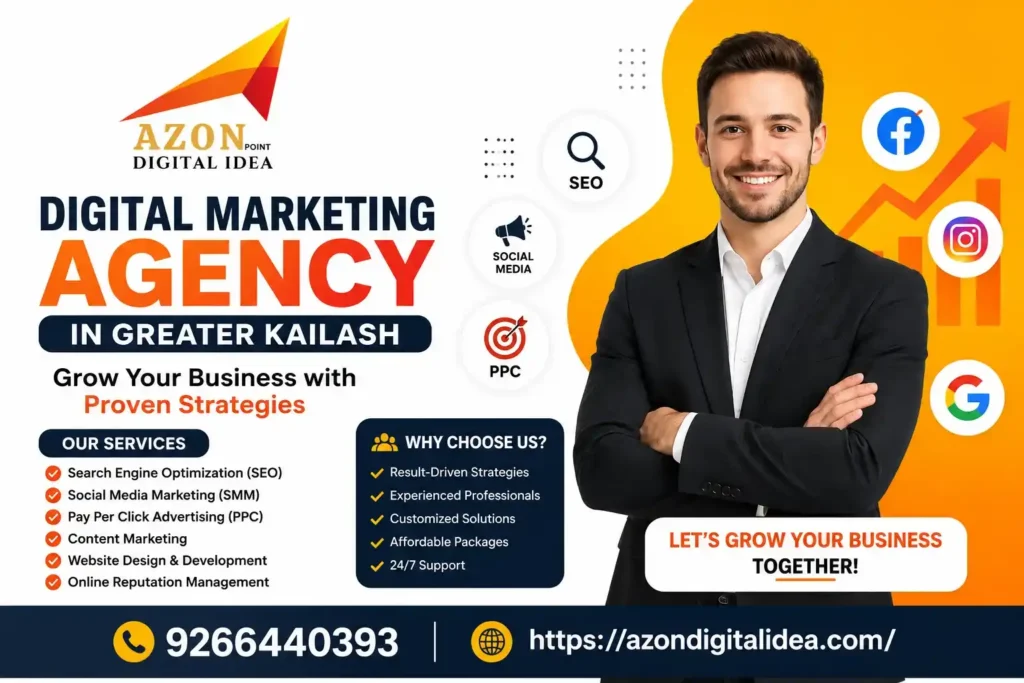 Digital Marketing Agency In Greater Kailash