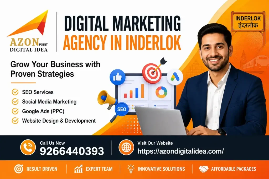 Digital Marketing Agency In Inderlok
