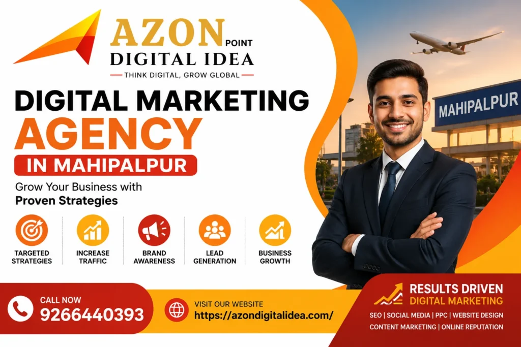 Digital Marketing Agency In Mahipalpur