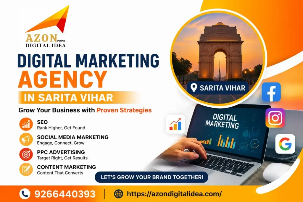 Digital Marketing Agency In Sarita Vihar