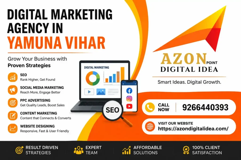 Digital Marketing Agency In Yamuna Vihar