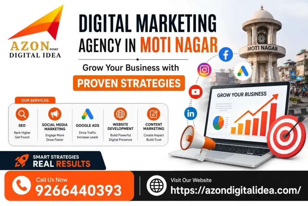 Digital Marketing Agency in Moti Nagar