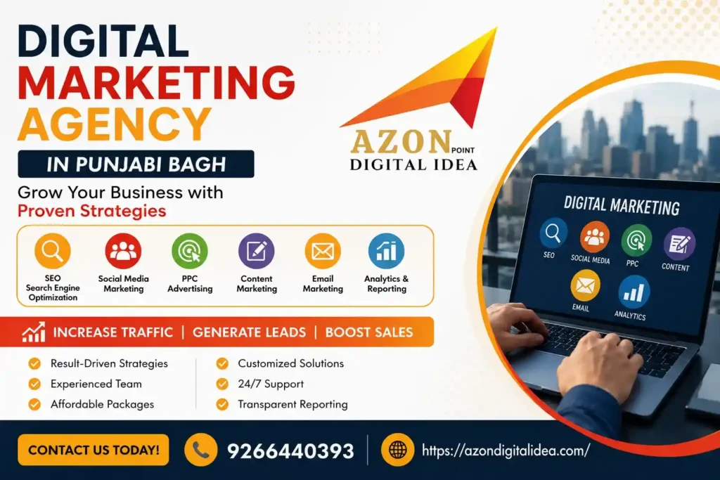 Digital Marketing Agency in Punjabi Bagh