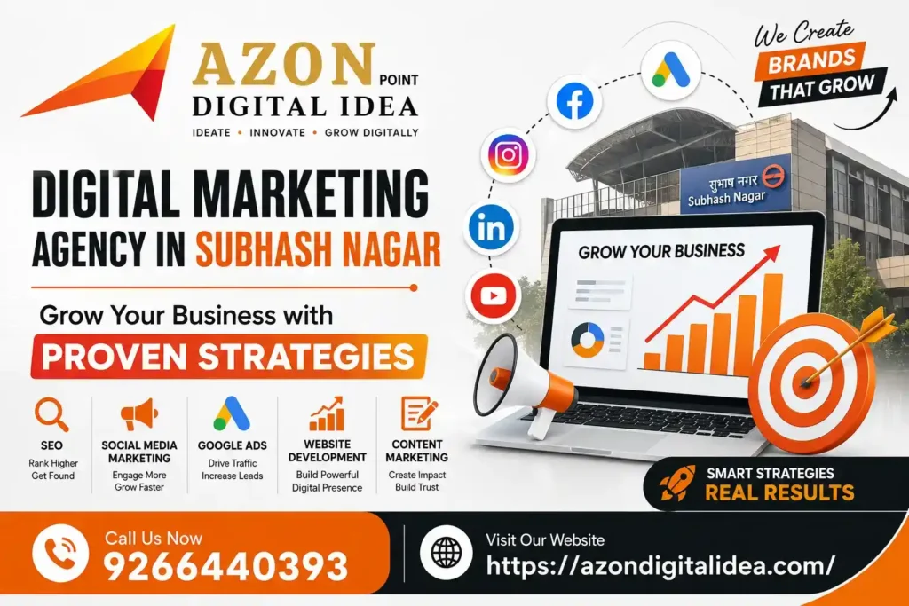 Digital Marketing Agency in Subhash Nagar