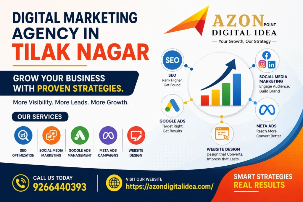 Digital Marketing Agency in Tilak Nagar