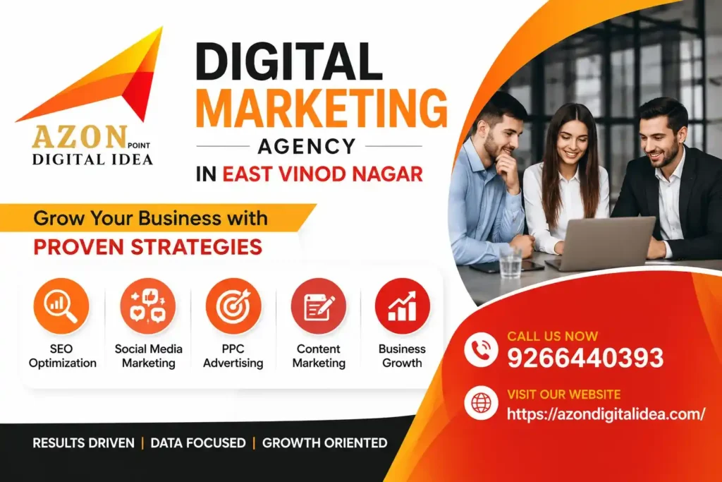 Digital Marketing Agency In East Vinod Nagar