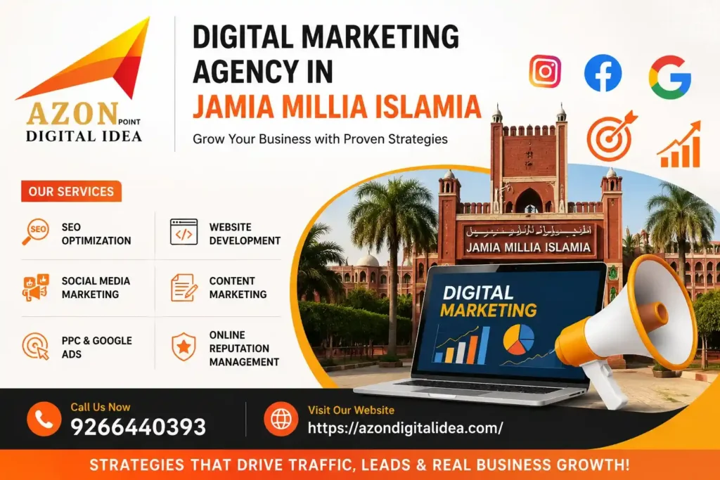Digital Marketing Agency In Jamia Millia Islamia
